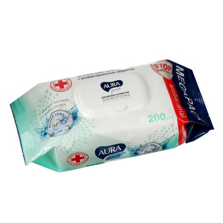 Wet Aura Family napkins, for the whole family, 200 pcs-9