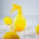 Lemon spray gun, 500 ml, yellow color