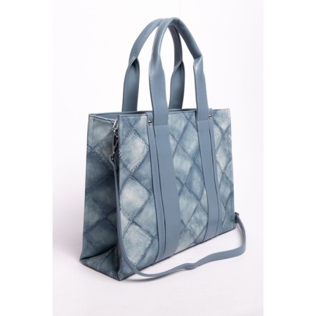 Bag Tout Women, Ecokuzha, Ludor Blue, 36x12x29 cm-1