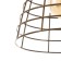 Bayerlux lamp "Crohn" E27 40W gold 20x20x18-118cm