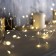 Girlyanda "Mishura" 2 m Rosa with nozzles "Balls", IP20, silver thread, 100 LED, glow warm white, AAH3