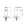 Mixer for the rush disco di6935-11, single-leaf, chrome