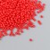Glass beads 12/0 "coral-red" 15 g