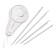 Needles set for sewing and dumplings with a filamenter, 19 pcs. packaged
