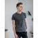 Male T -shirt, size 46, dark melange color