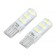 Auto Stuffing LED TORSO, T10 W5W, 12 V, 3 W, 6 SMD-5630, white light, set 2 pcs