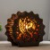 Salt lamp "Angel" Round E14 15W 0.8 kg of Himal. salt