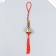 Metal bell "from the evil eye" 1 bell+3 coins 18 cm