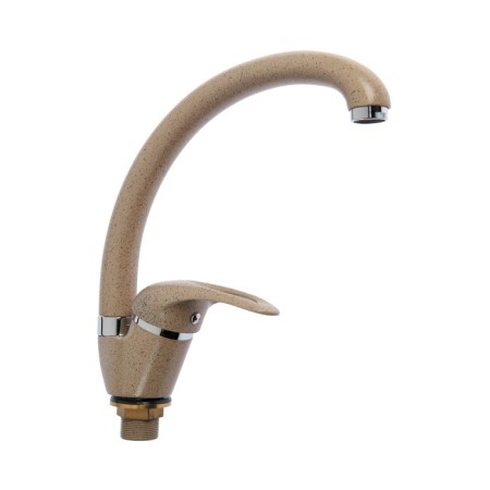 Accoona A4040ke kitchen mixer, single -leaf, with nut, terracotta