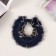Hair gum "Madisson" shine, 7 cm, mix