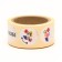 Stickers for gifts and flowers “Thank you”, 2 x 2 cm, roll 250 pcs.