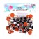 Rifle eyes with plugs, “sparkles” set 24 pcs, size 1 pc: 1.8 cm, brown color