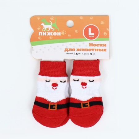 Nosking Santa Claus, size l (3.5/5 * 9 cm), set 4 pcs-2