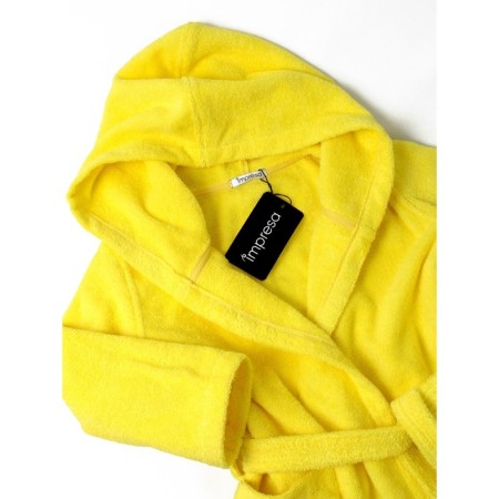 Children's robe, height 122 cm, yellow color-4