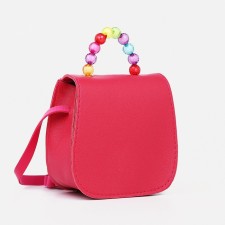 Baby bag on magnet, raspberry color