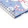 Gift notebook, 45 sheets, line, on the castle, on the crest, the cat white (13x13.5cm)