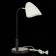 Evoluce bedside lamp. Sle103604-01. Satta. 1x40 W, E14, 30x15x45 cm, black color, gold