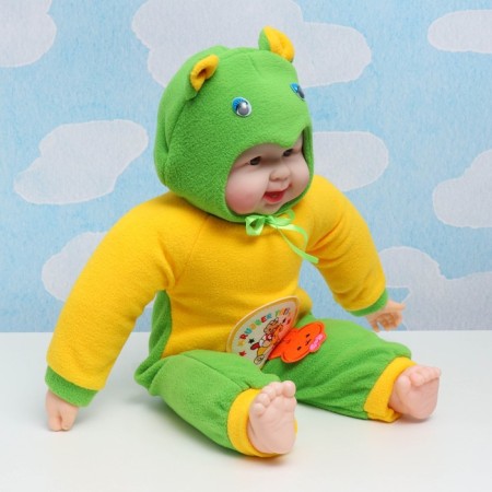 Funny doll in a hood 55cm, mix-2