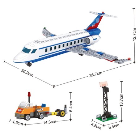 Конструктор Город «Рейс 311», 390 деталей-1