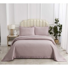 Sofi de Marko “Roxalana” bedspread, size 230x250 cm, color tea rose