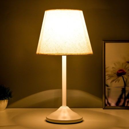 Eleanor desktop lamp 1x15W E27 white 22x22x42cm-2