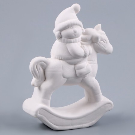 Figure for the painting "Snowman on horseback", brush-3