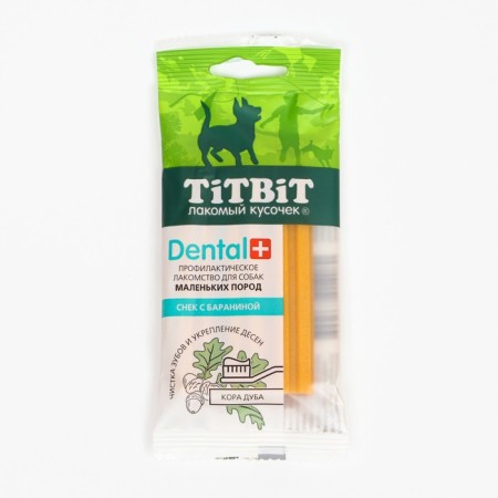 Dental+ Titbit dogs for small breeds, with lamb 52 g-1