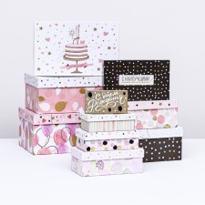 A set of boxes 10 in 1 