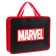Plastic folder with A4 handles, on lightning, 75x330x260 mm, Avengers