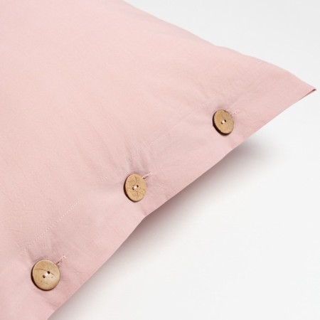 Set of pillowcases Ethel 50*70 cm - 2 pcs, col. powder, greedy cotton, 140g/m2-2