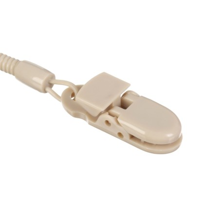 Nipple - orthodontic dummy, silicone, +6 months, with a holder, beige color-13
