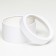 Gift box "Almaz" White, hooked with a window, 16 x 11 cm