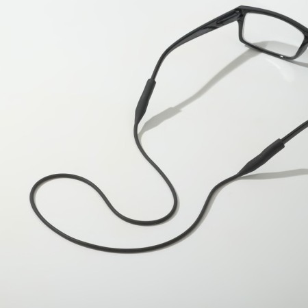 Silicone lace for glasses # 1 black