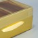 Gift folding box, packaging, “gold”, 23 x 15 x 10 cm