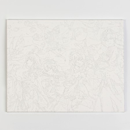 Picture for coloring by numbers "Geneshin. Happy memories ", 40 × 50 cm-3