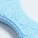 Toy floating "paws" Piggon Premium, foamed TPR, 10.5 x 5.5 x 2 cm, blue