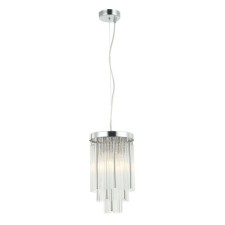 Светильник подвесной Style rain 1xE14 40Вт, размер 20x20x40,5-150 см, цвет хром