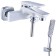 Lemark Allegro LM5914CW bath mixer, with short pour, chromium color, white