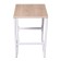 Coffee table "Energy Loft", 52 x 34 x 30 cm, white, oak Santana