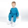 Children's costume: sweatshirt and ONE Love Light, height 86 cm, sea wave color