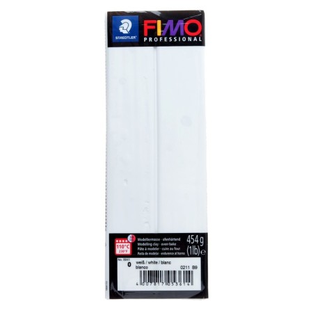 Plastic - polymer clay, 454 g, Professional, white