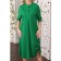 Women's dress, size 46, green color