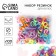 Hair elastic bands “most tender” set, diameter 2 cm, 100 pcs.