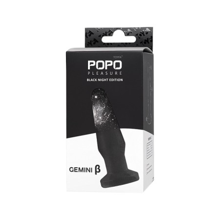 Anal sleeve Toyfa Popo pleasure gemini β, tp, 12.4 cm, black color-8