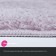 A set of mats for the bathroom IDDIS, 50x80 cm, 50x50 cm, microfiber, pink color