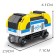Designer "railway. Electric locomotive ", with launch, 72 parts
