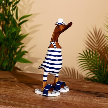 Souvenir "Duck on the beach" tree 27 cm