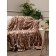 Buenas noches blanket, size 160x220 cm, beige color