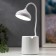 Table sensory lamp 79957/1 LED 6W USB AKB 3 mode white 9x9x41 cm Risalux