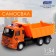 Metal truck "KAMAZ" Samosval ", scale 1:54, inertia